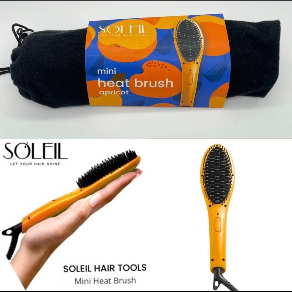 Soleil Hair Tools Mini Heat Brush